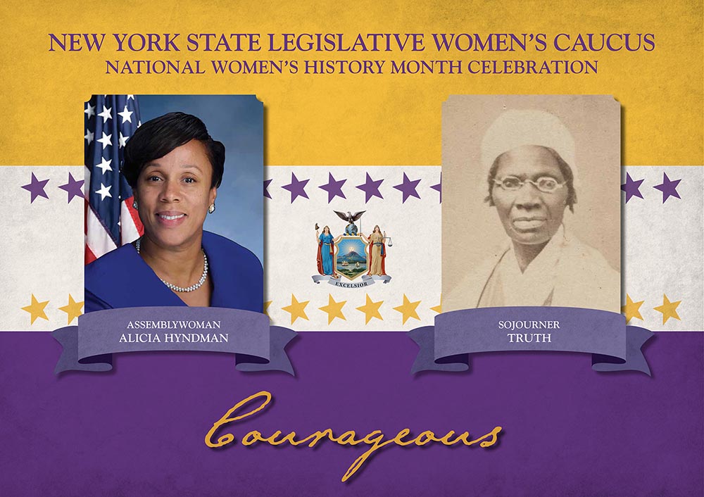 Members of the 2019-2020 Women’s Legislation Caucus commemorate and remember the leaders of the Women’s Suffrage Movement whose historical efforts enabled women to vote and to run for and hold political office.