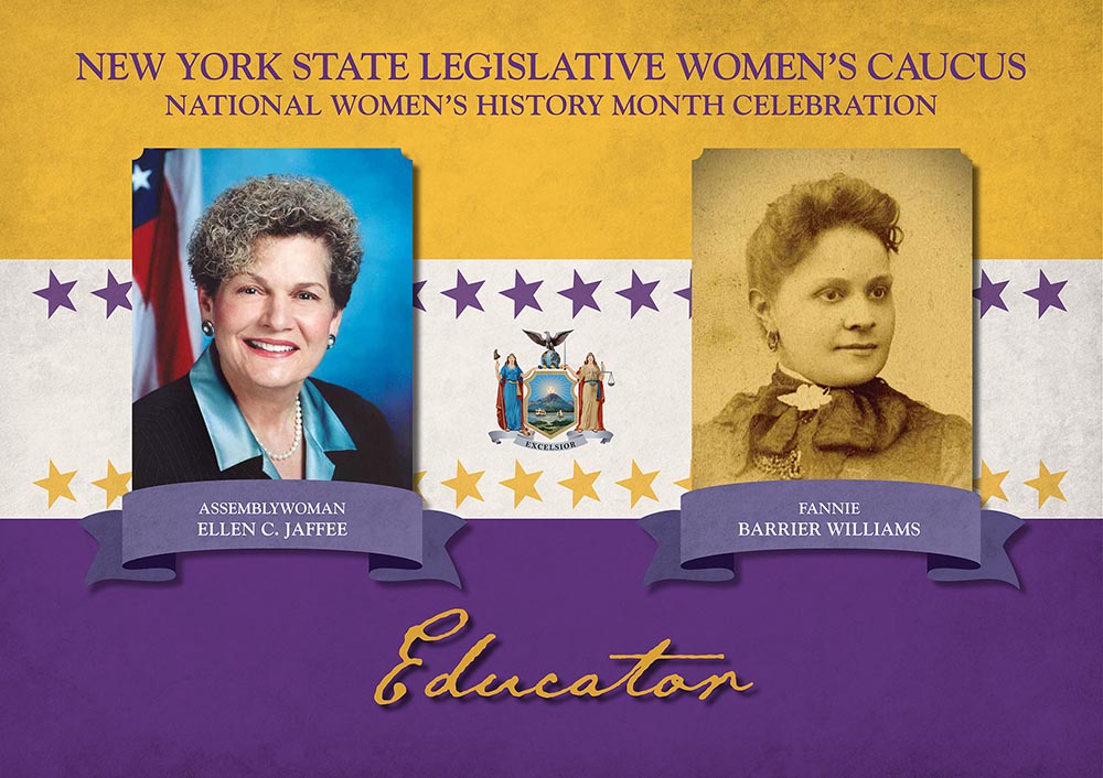 Members of the 2019-2020 Women’s Legislation Caucus commemorate and remember the leaders of the Women’s Suffrage Movement whose historical efforts enabled women to vote and to run for and hold political office.