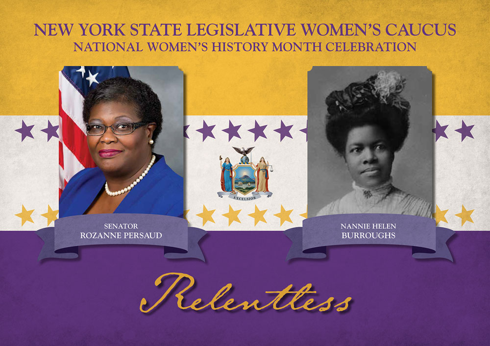 Members of the 2019-2020 Women’s Legislation Caucus commemorate and remember the leaders of the Women’s Suffrage Movement whose historical efforts enabled women to vote and to run for and hold political office.