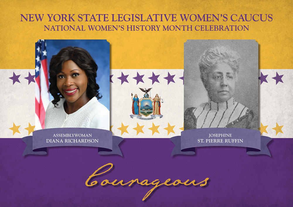 Members of the 2019-2020 Women’s Legislation Caucus commemorate and remember the leaders of the Women’s Suffrage Movement whose historical efforts enabled women to vote and to run for and hold political office.