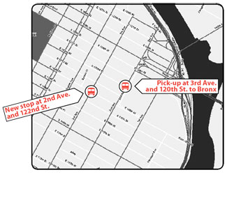 Express Bus Map