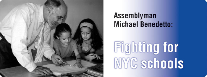 Assemblyman Michael Benedetto: Fighting for NYC Schools