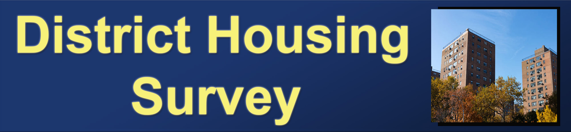 District Housing Survey