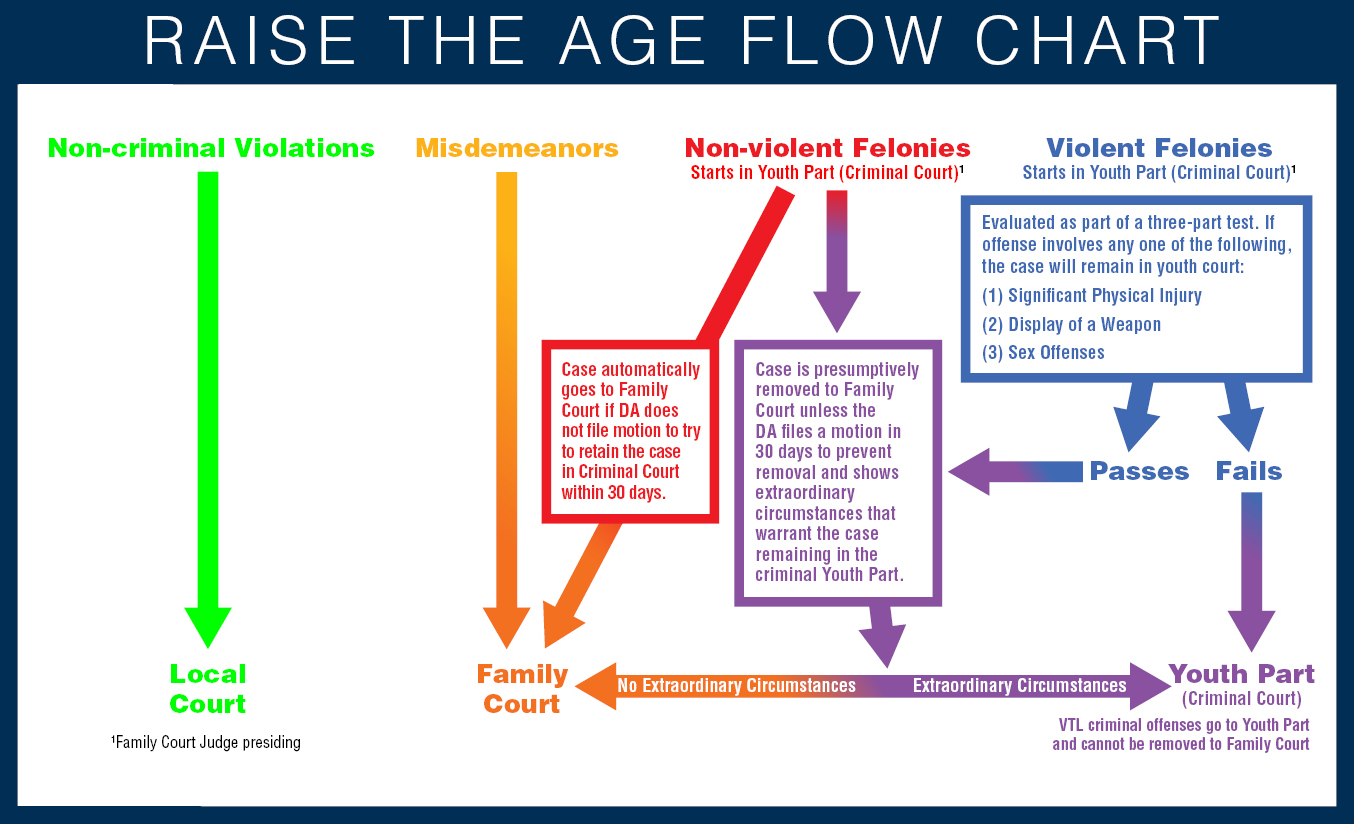 Raise the age Flow Chart