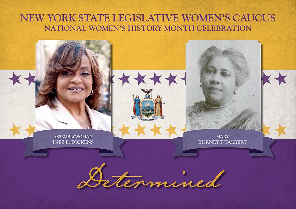 Members of the 2019-2020 Women’s Legislation Caucus commemorate and remember the leaders of the Women’s Suffrage Movement whose historical efforts enabled women to vote and to run for and hold political office.