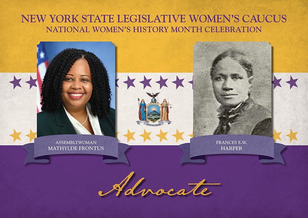 Members of the 2019-2020 Women’s Legislation Caucus commemorate and remember the leaders of the Women’s Suffrage Movement whose historical efforts enabled women to vote and to run for and hold political office.