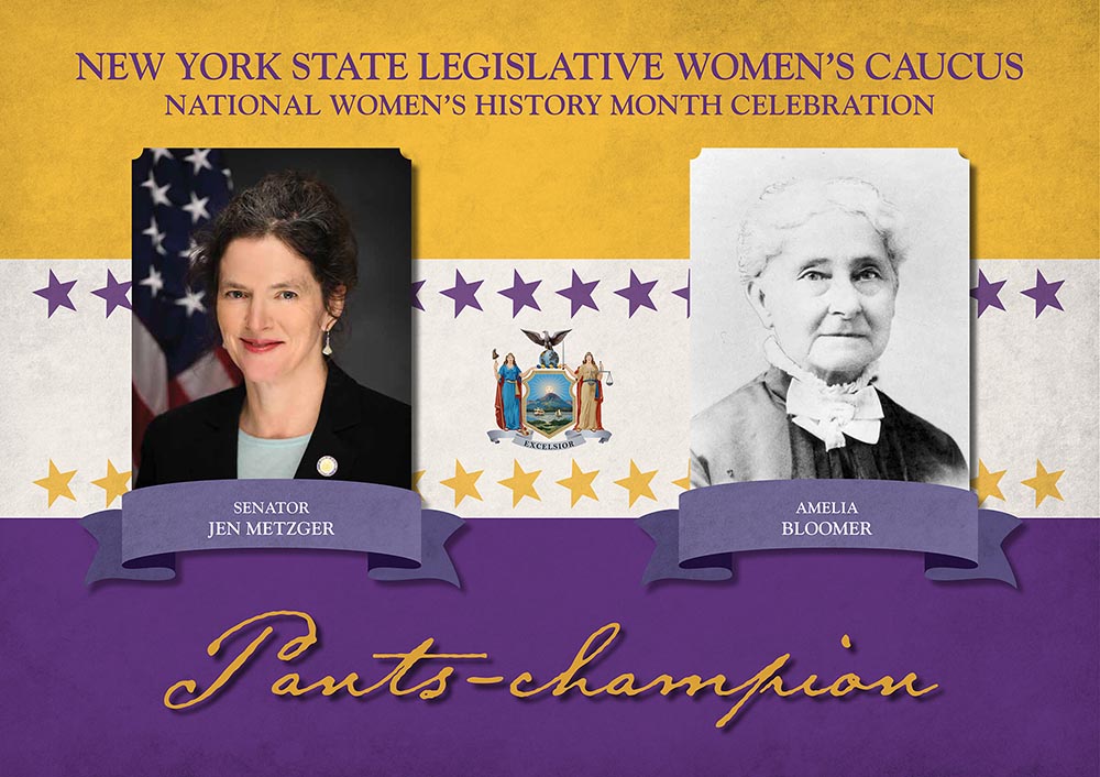 Members of the 2019-2020 Women’s Legislation Caucus commemorate and remember the leaders of the Women’s Suffrage Movement whose historical efforts enabled women to vote and to run for and hold political office.