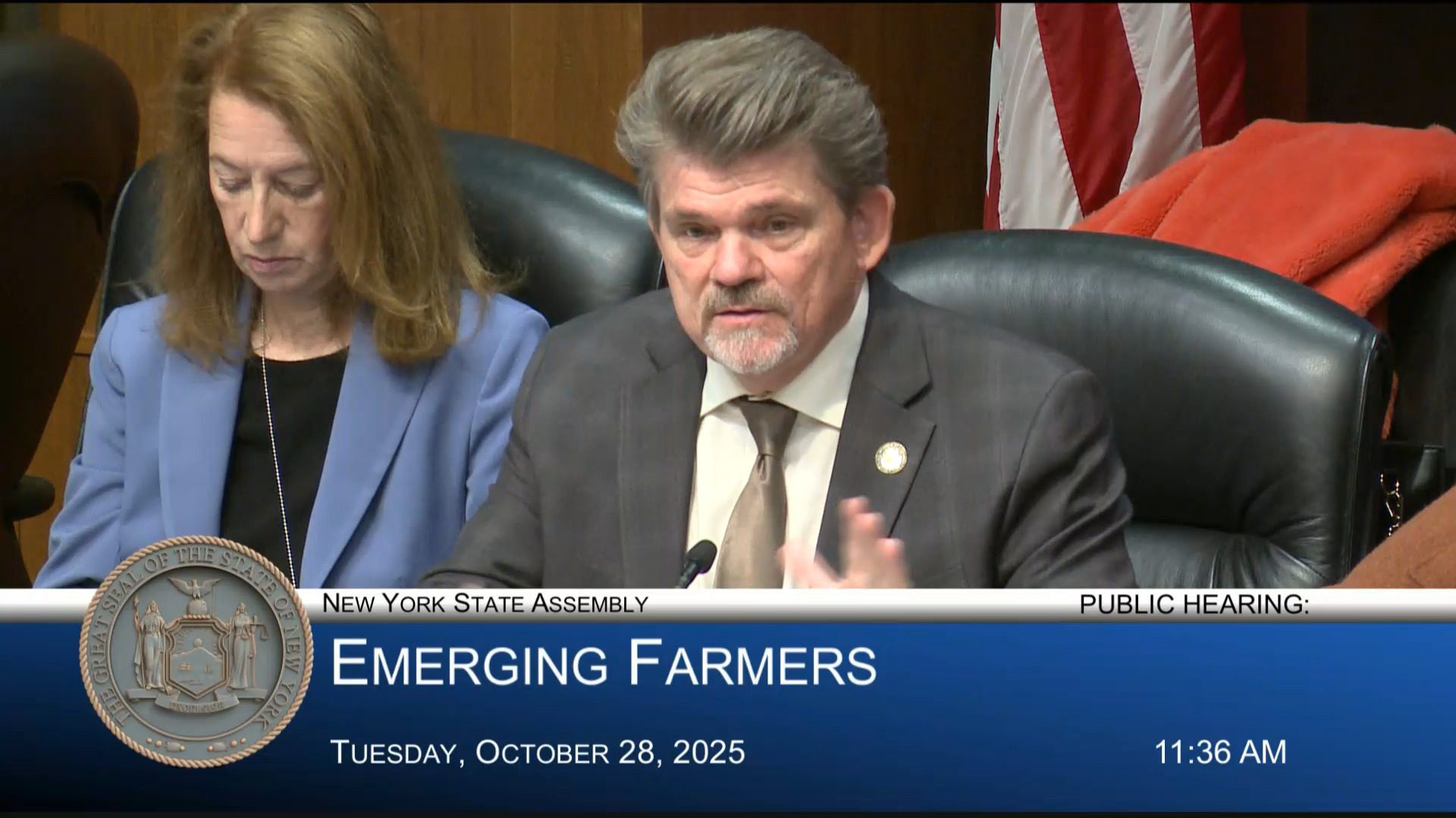 Farmer Advocates Testify at Public Hearing Examining Programs Which Assist Young and Emerging Farmers