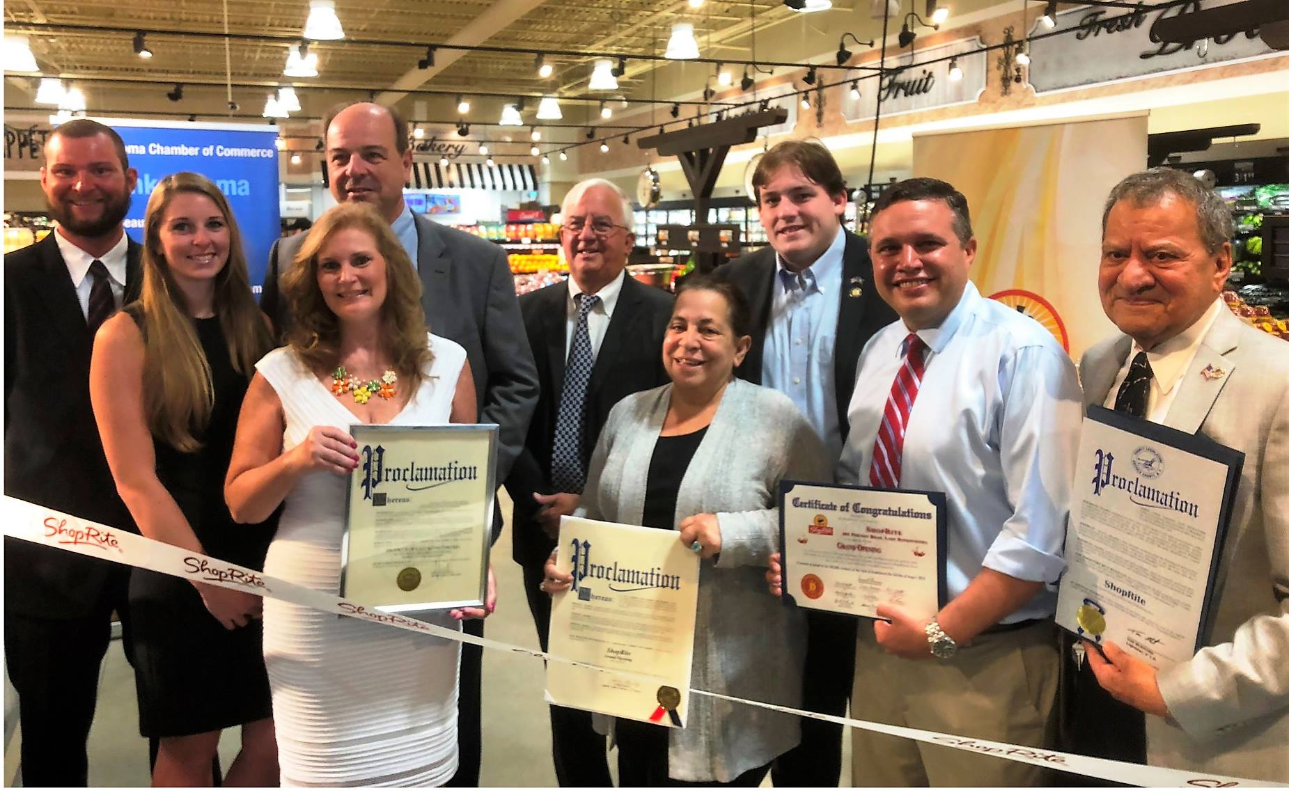 Assemblyman Doug Smith joined with County and Brookhaven Town Officials for grand opening of the long awaited ShopRite on Portion Road in Lake Ronkonkoma.