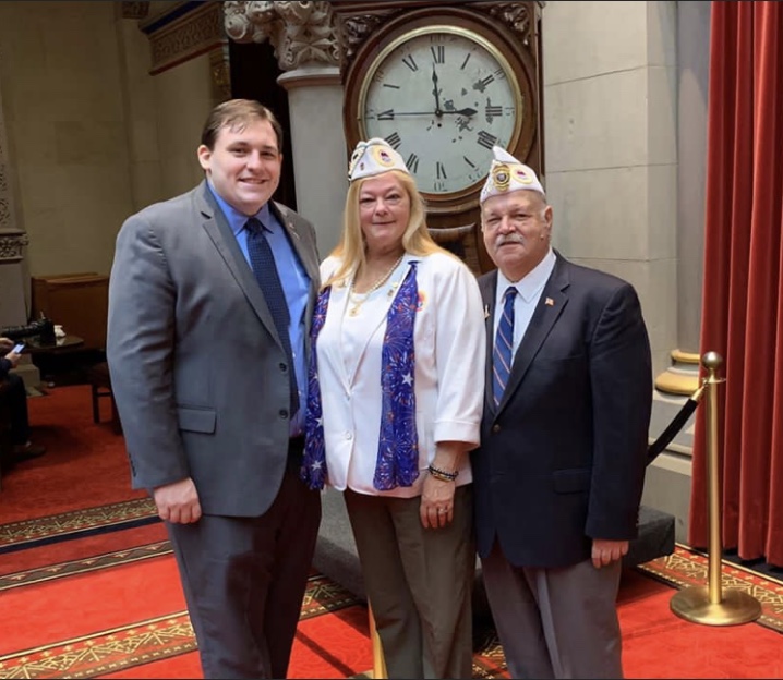 pictured: Assemblyman Doug Smith (5th District) with George and Debbie Stondell