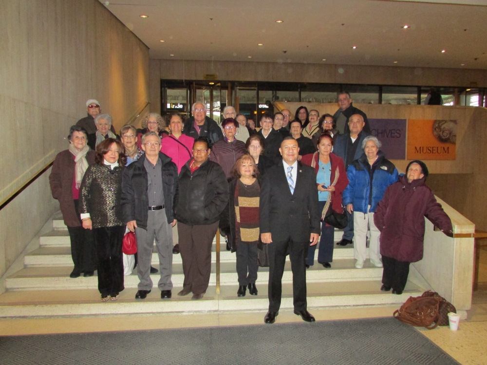 Deputy Majority Leader, Assemblyman Phil Ramos kicked-off the 28th Somos El Futuro Conference by welcoming seniors from his Long Island district in Suffolk County to a seniors luncheon in Albany.