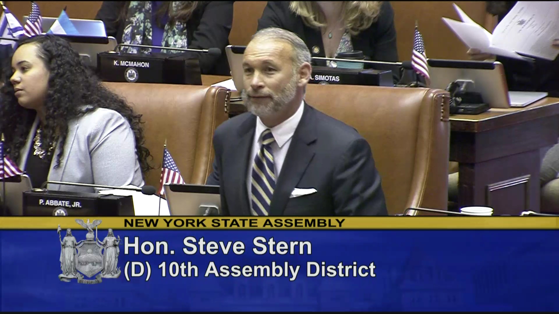 Assemblyman Stern Introduces Pastor Melanie Ollett