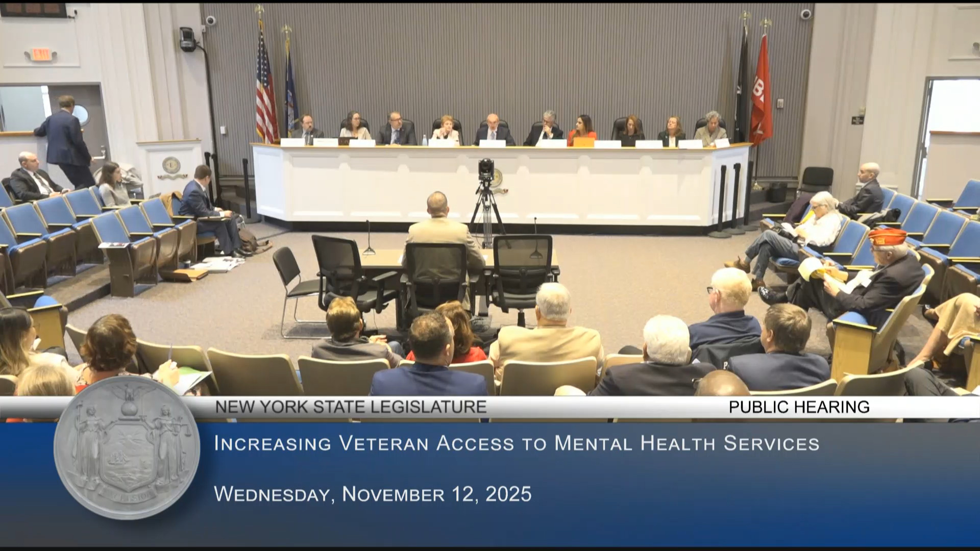Honorable Chad Lennon Testifies at Public Hearing on Ways to Increase Veterans’ Access to Mental Health Services