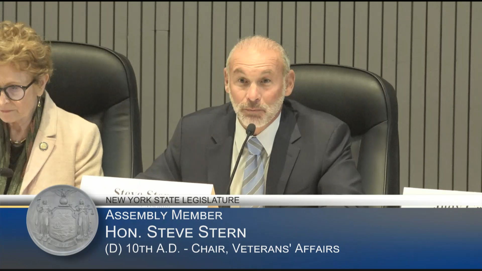 LI State Veterans Home Director Testifies at Public Hearing on Ways to Increase Veterans’ Access to Mental Health Services