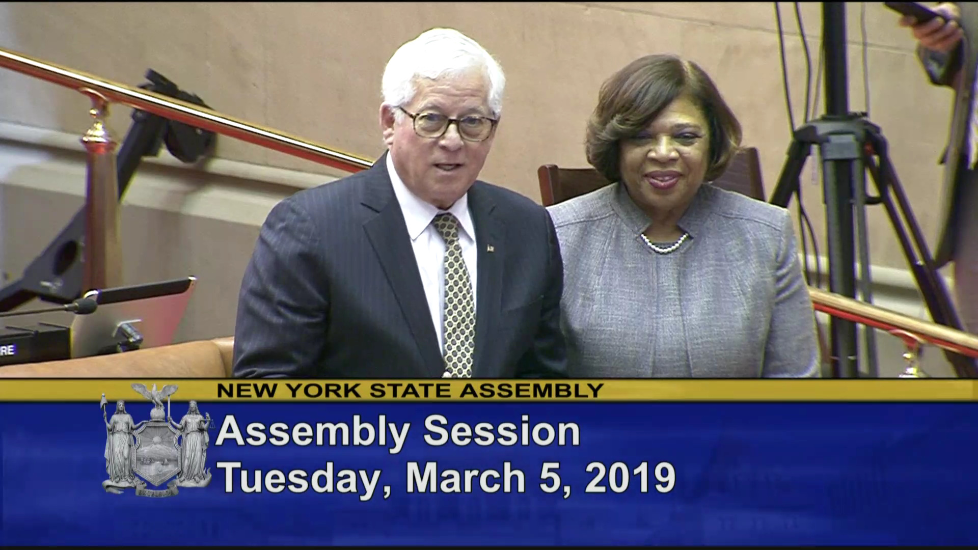 Assemblymember Lavine Introduces Dr. Lorna R. Lewis