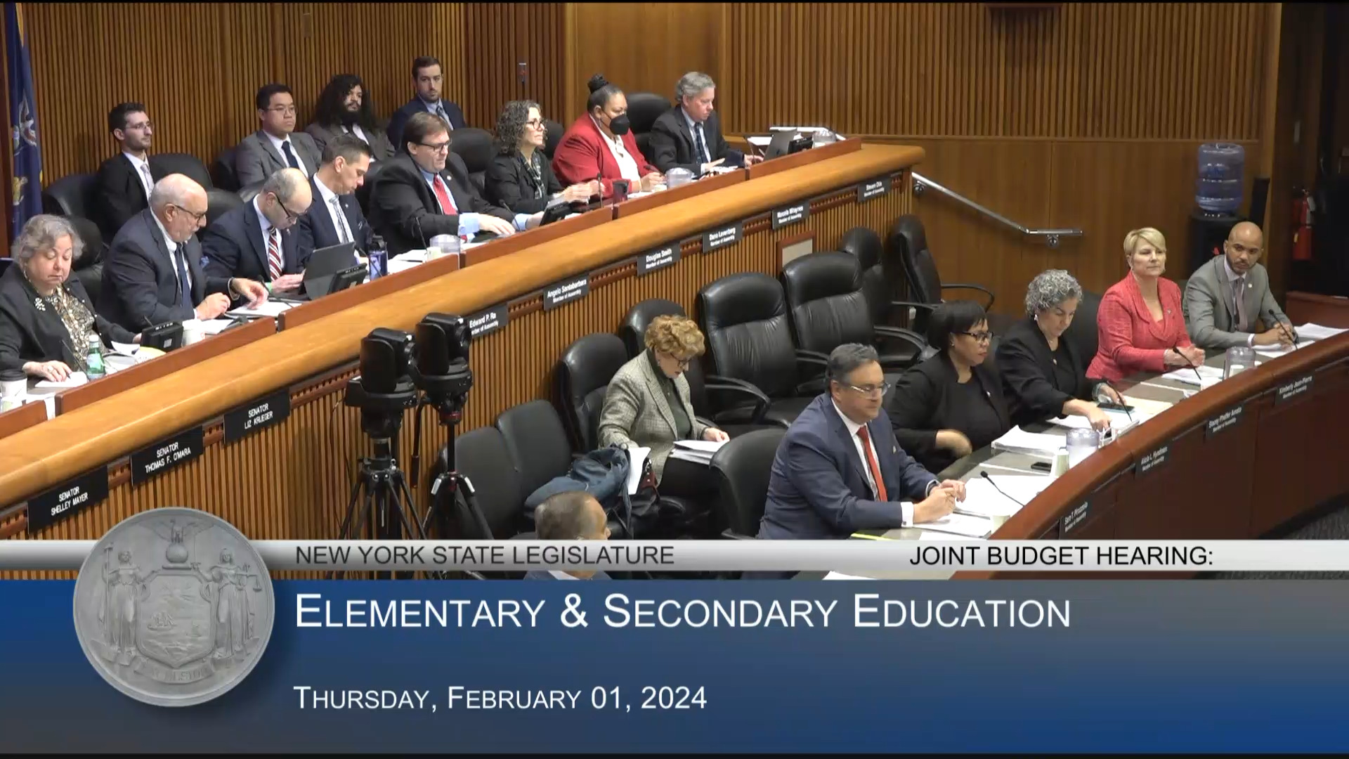 Education Commissioner Testifies During Budget Hearing on Elementary and Secondary Education