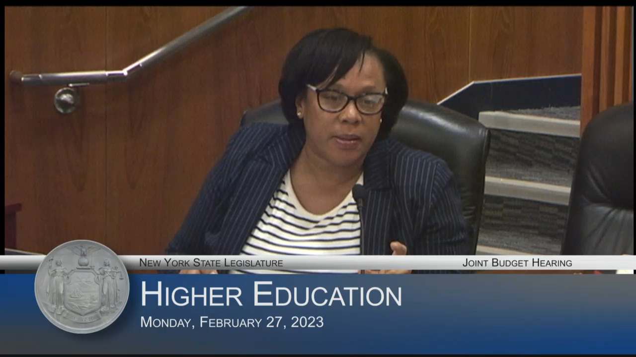 HESC President Testifies During Budget Hearing on Higher Education