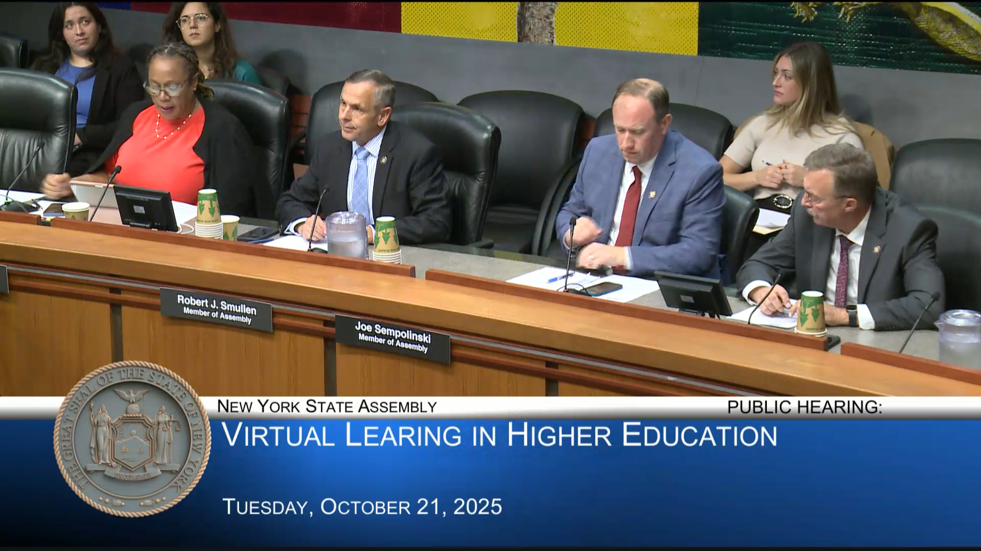 Hyndman Chairs Public Hearing on Virtual Learning in Higher Education