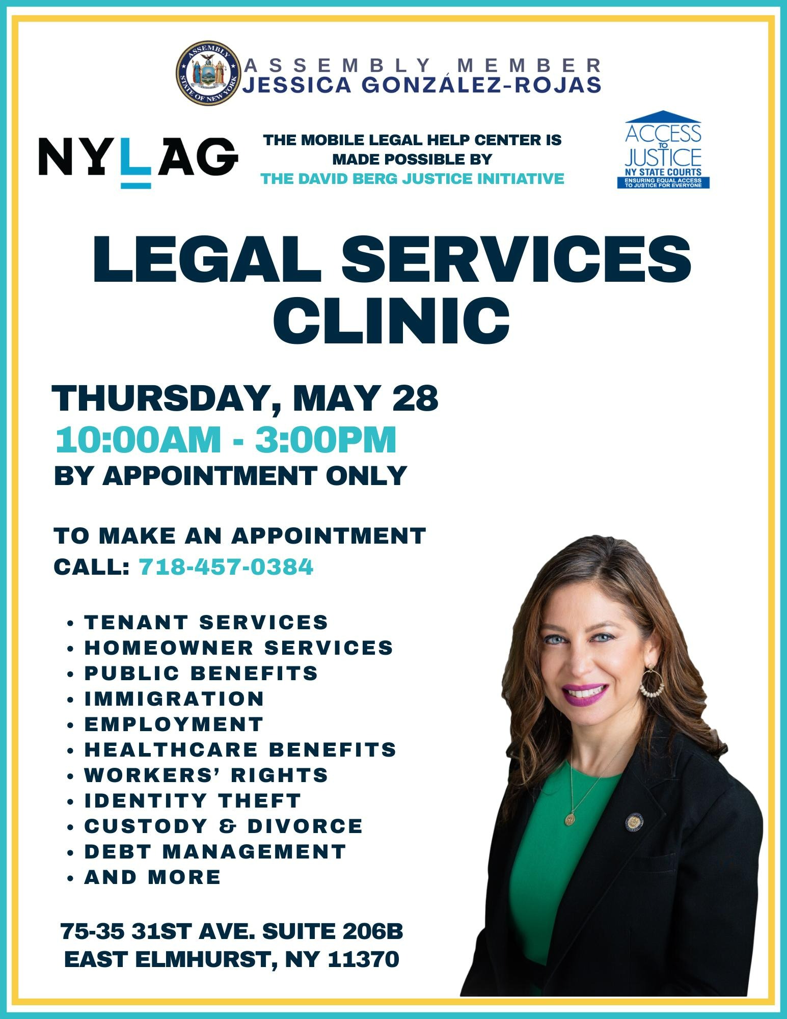 Legal Services Clinic May 28, 2026