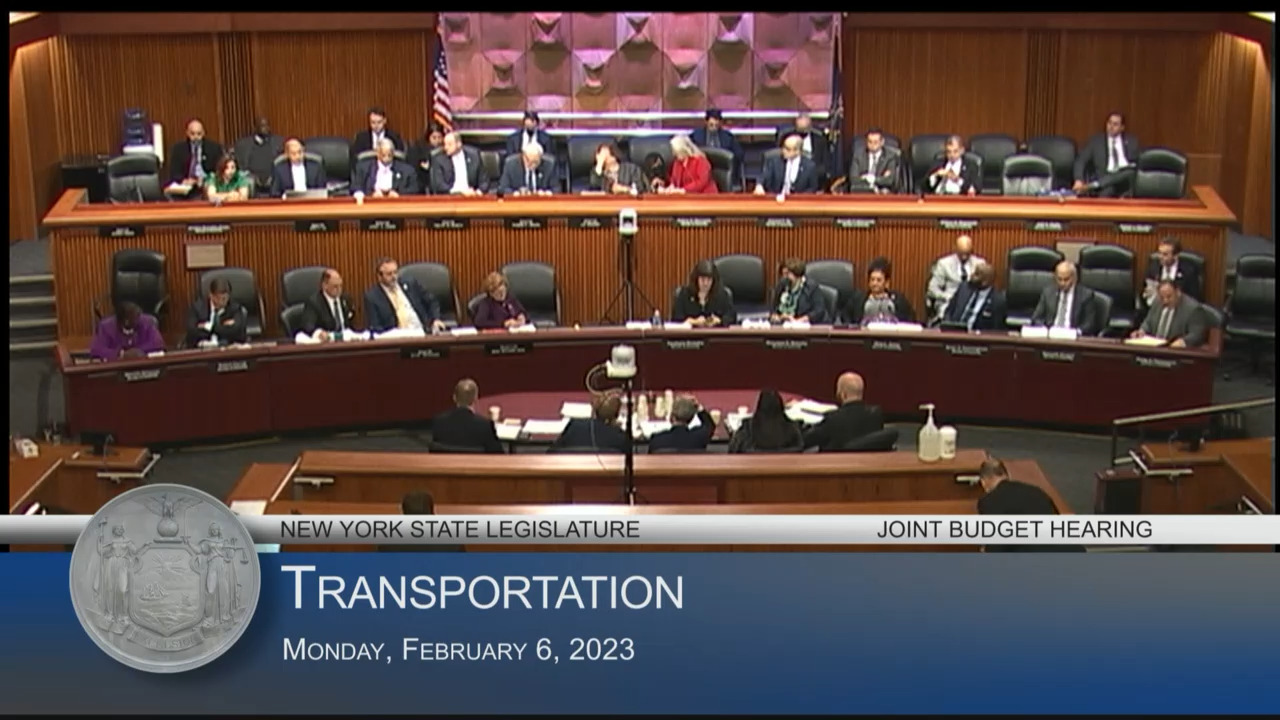 MTA CEO Testifies During Budget Hearing on Transportation