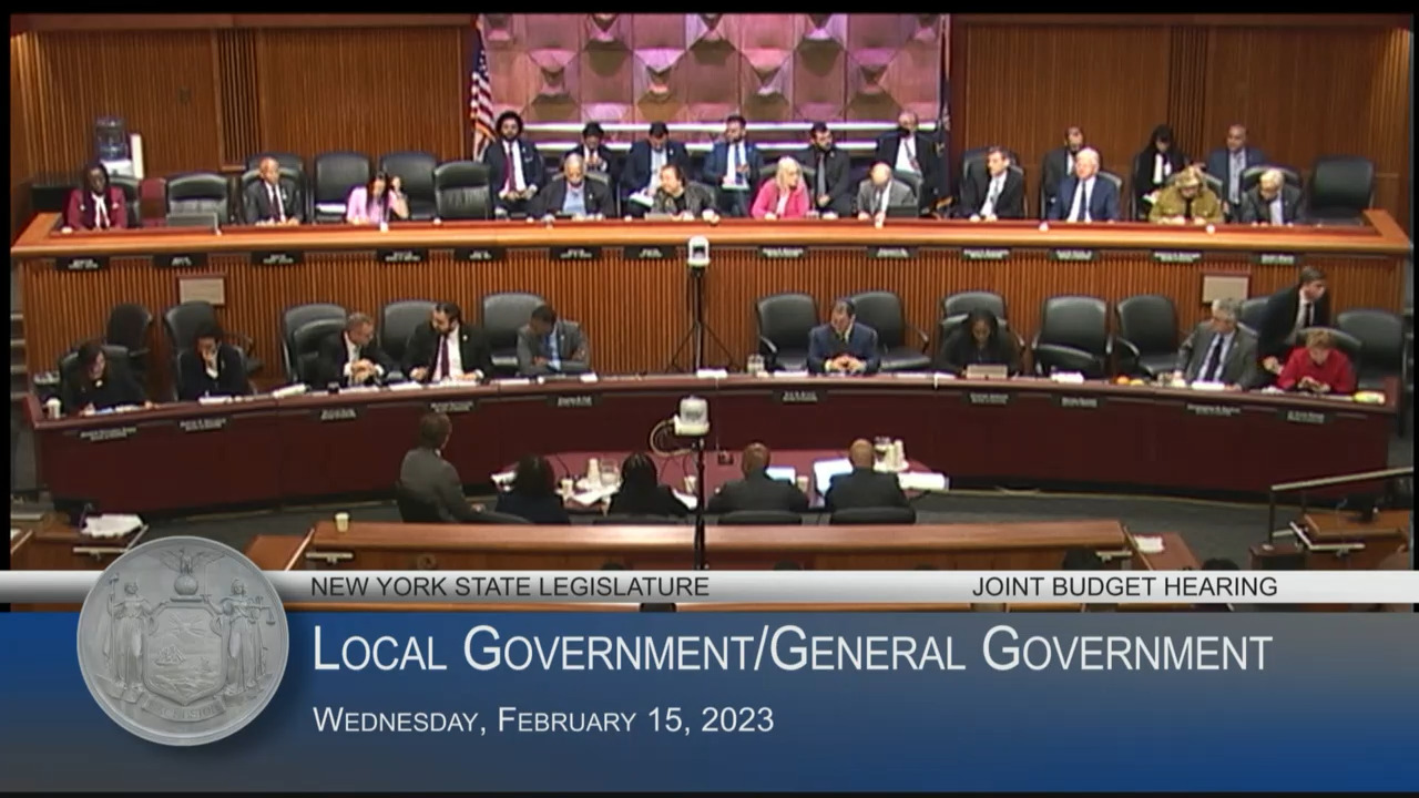 NYC Mayor Adams Testifies During Budget Hearing on Local/General Government