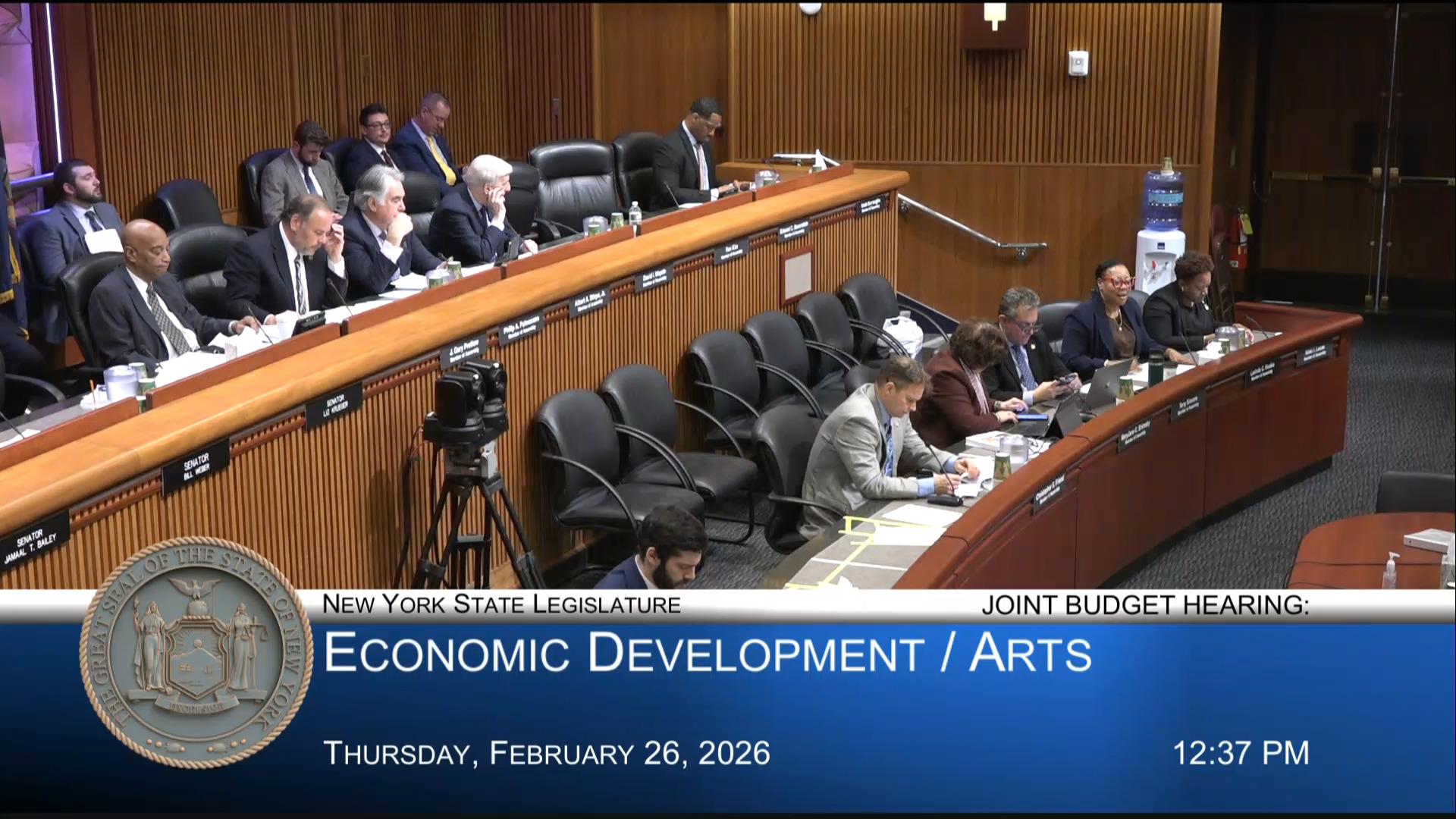 ESD President Testifies During Budget Hearing on Economic Development/Arts