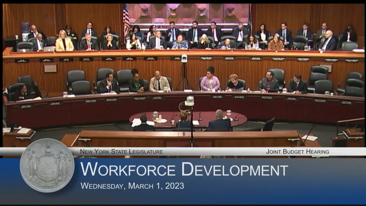 Labor Commissioner Testifies During Budget Hearing on Workforce Development and Labor