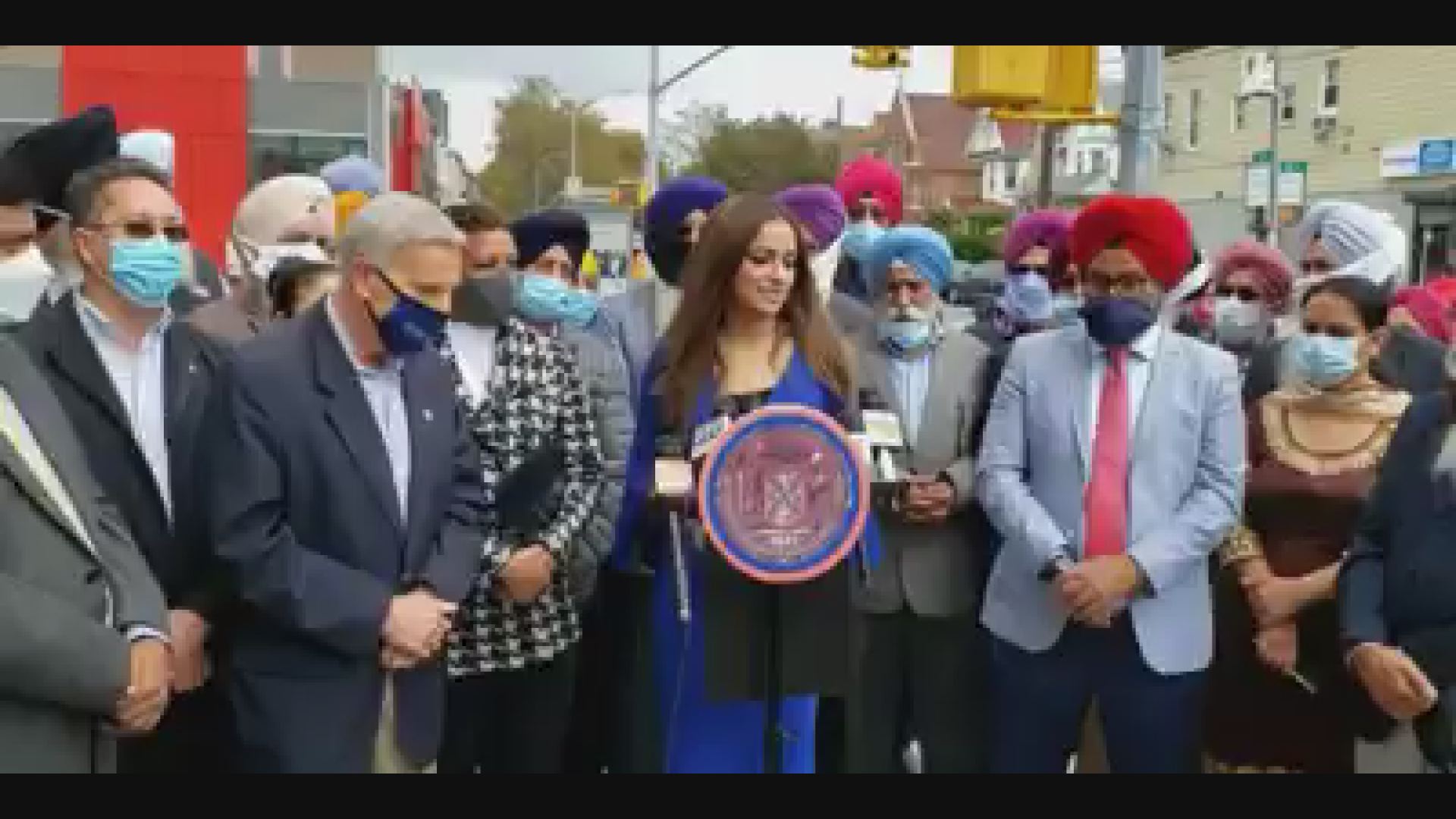 Unveiling of Punjab Avenue