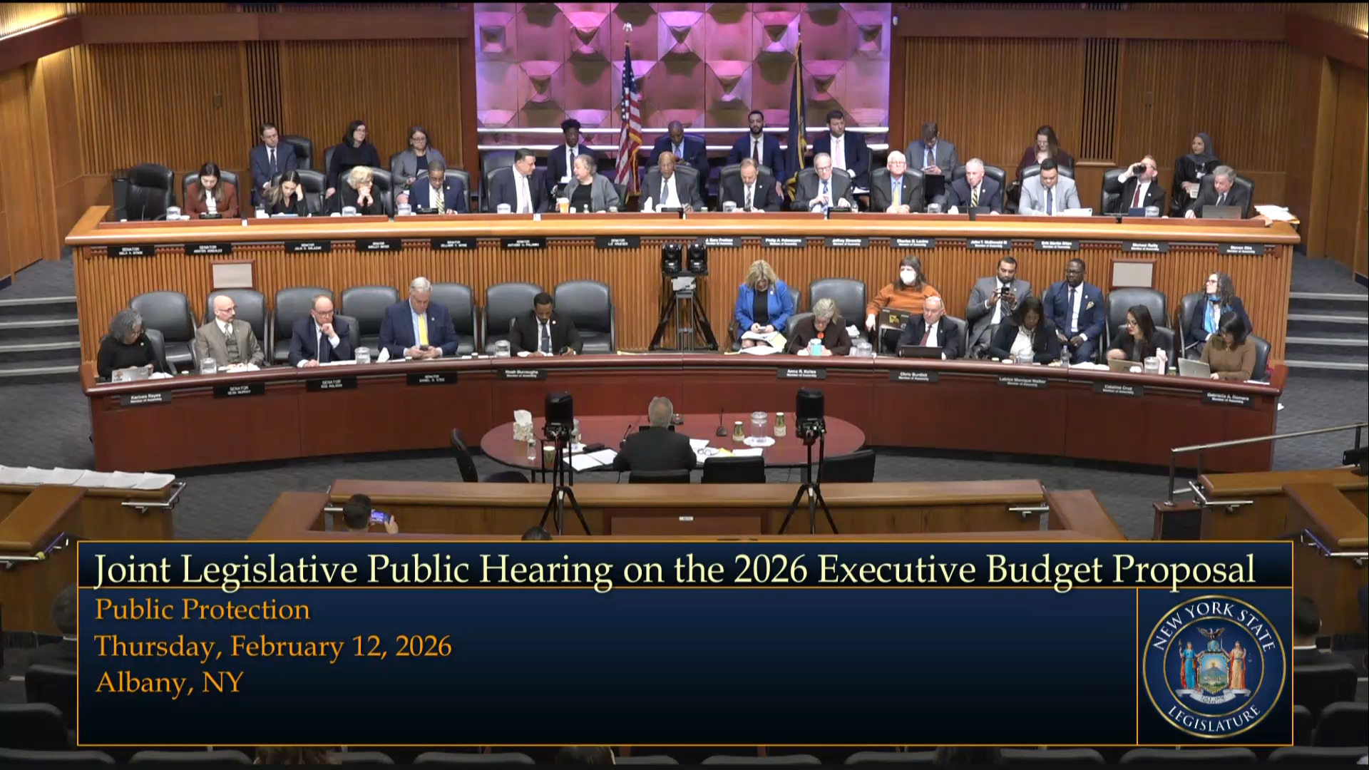 NYS Chief Administrative Judge Testifies During Budget Hearing on Public Protection