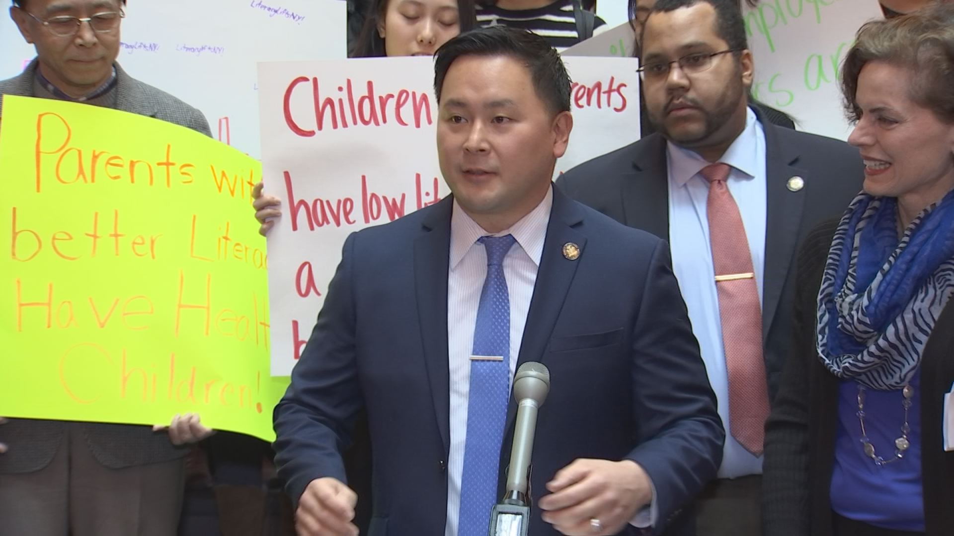 Assemblyman Kim Advocates for Adult Literacy Programs