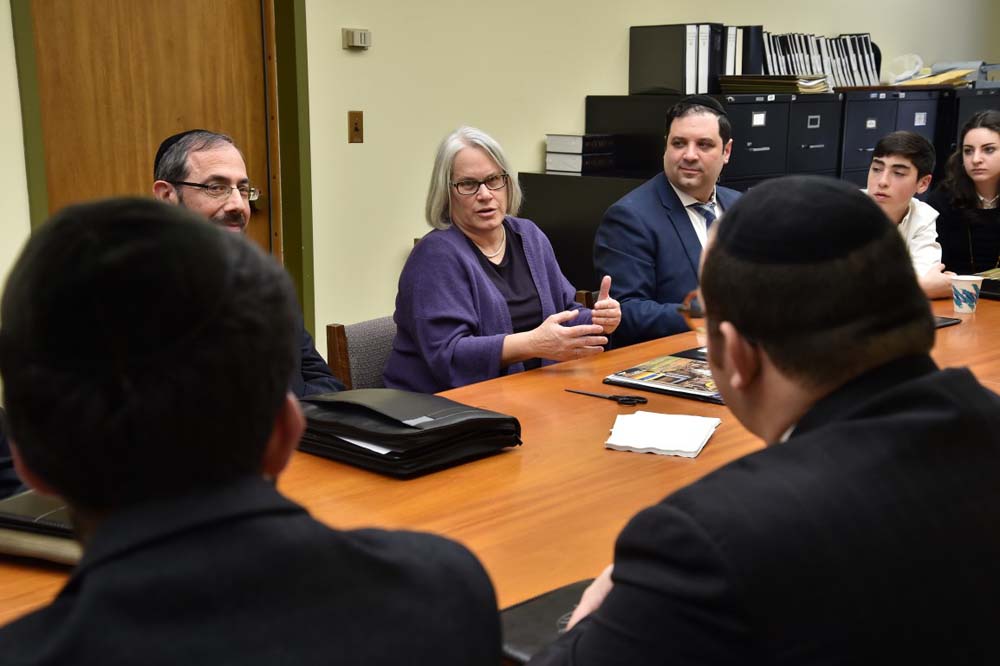 The JCC of Marine Park brought a number of neighborhood partners to speak with Assemblywoman Weinstein about community issues during a recent visit to Albany.