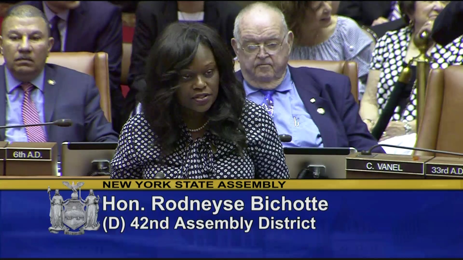 Bichotte Debates Racial Profiling Legislation