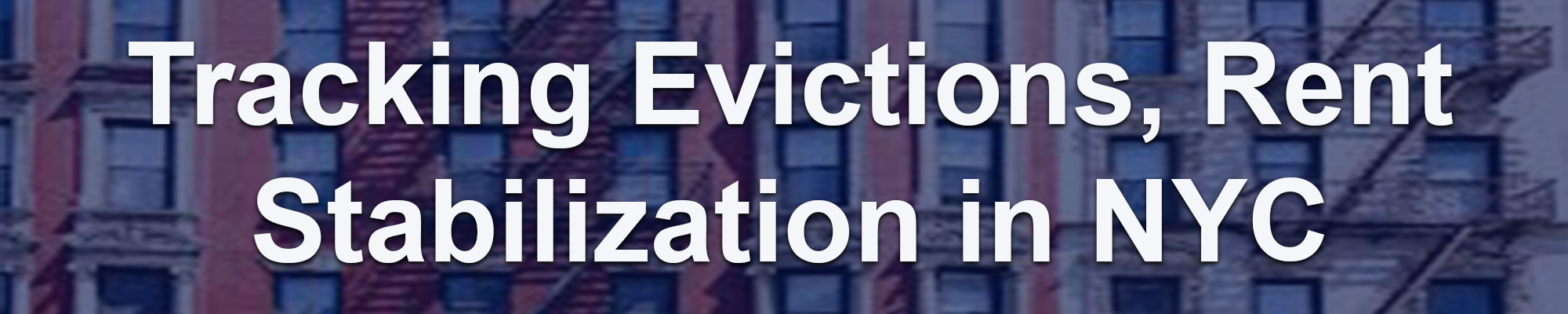 Tracking Evictions