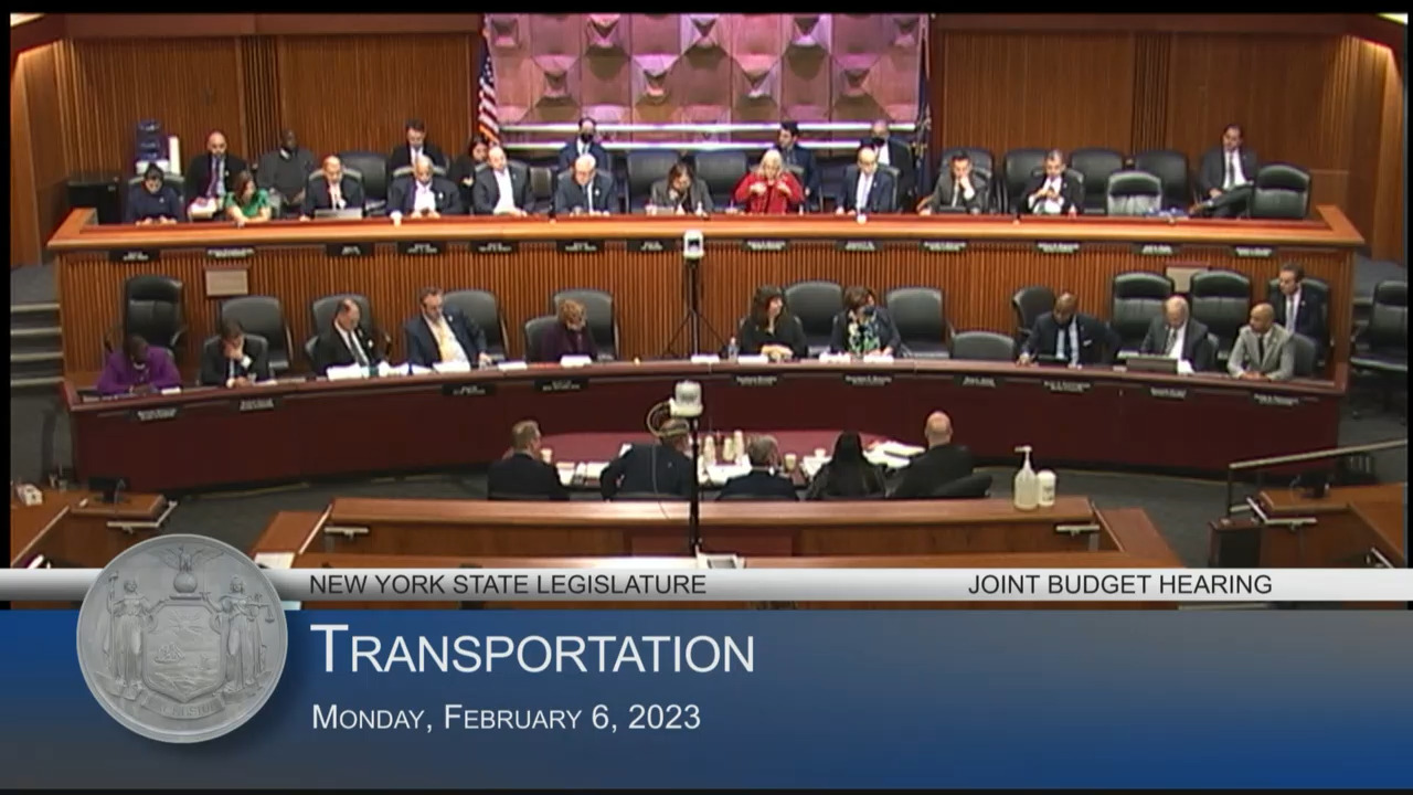 MTA CEO Testifies During Budget Hearing on Transportation