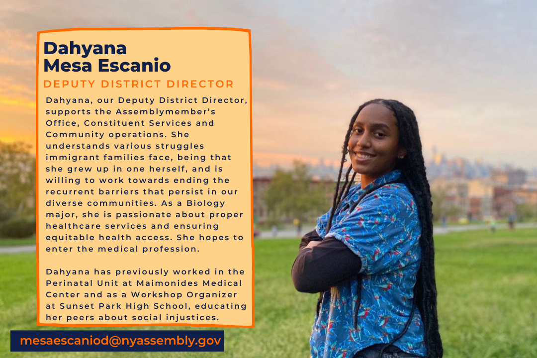 Dahyana Mesa Escanio - Deputy District Director