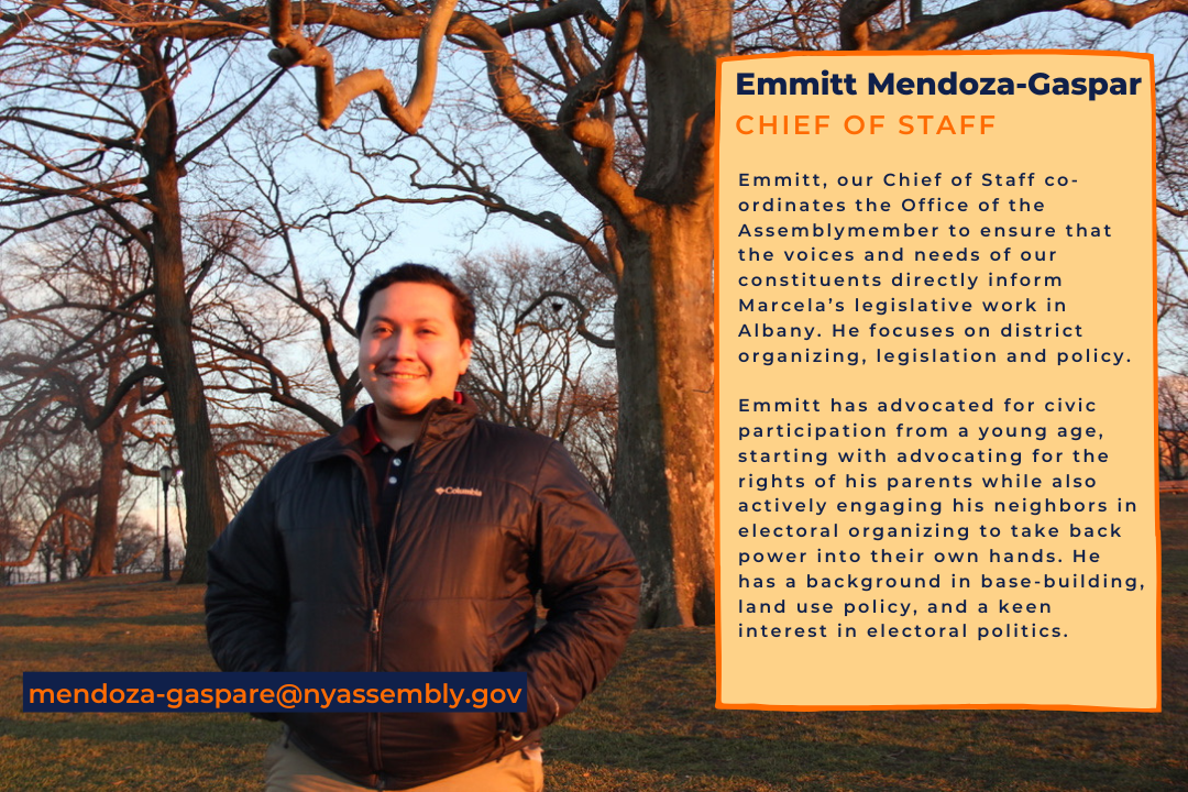 Emmitt Mendoza-Gaspar - Chief of Staff