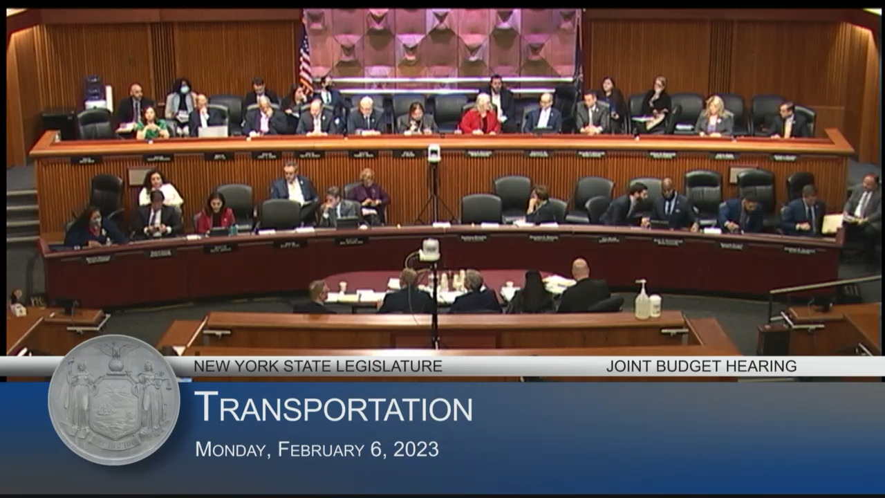 MTA CEO Testifies During Budget Hearing on Transportation