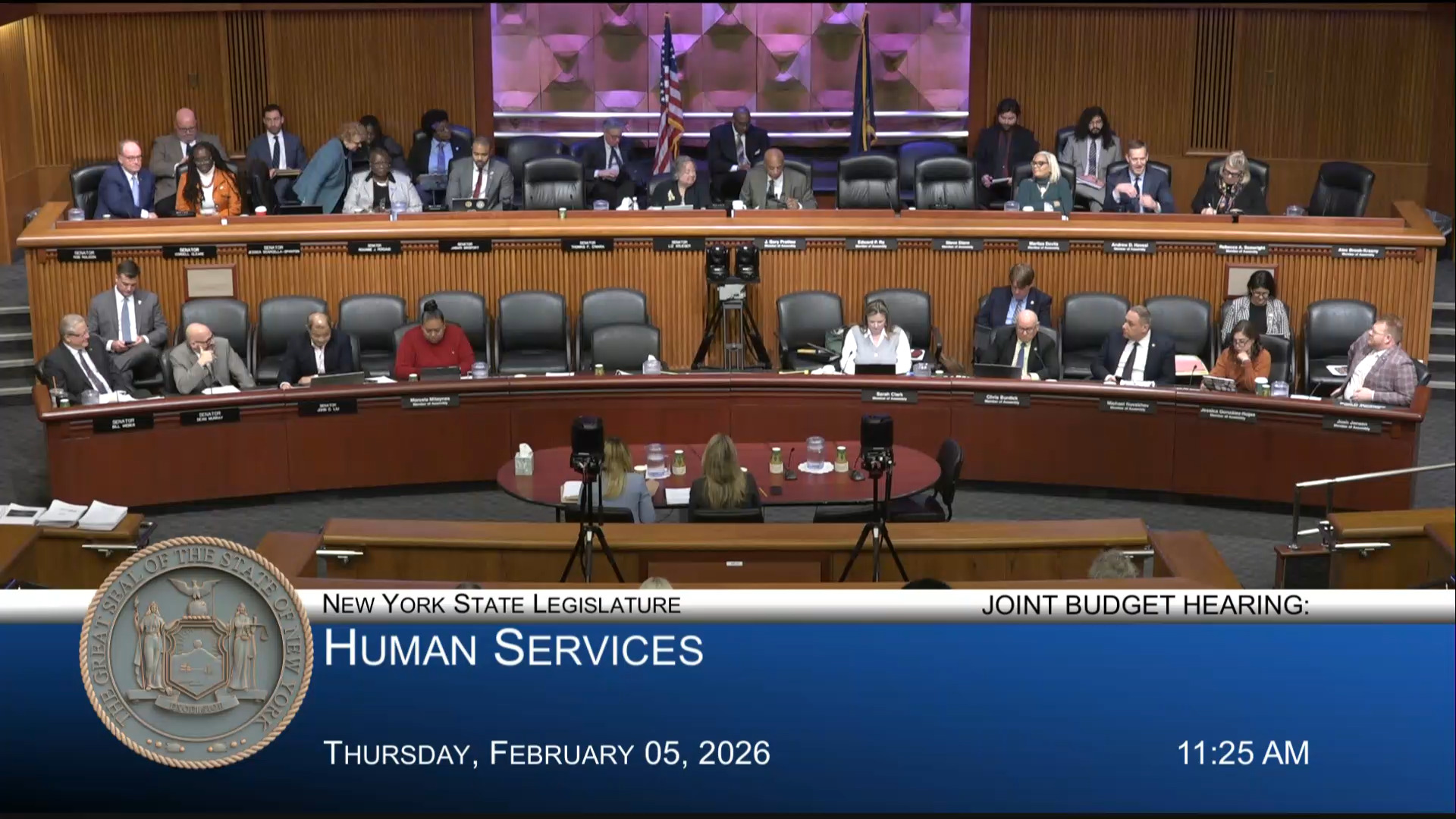 OTDA Commissioner Testifies During Joint Budget Hearing on Social Services