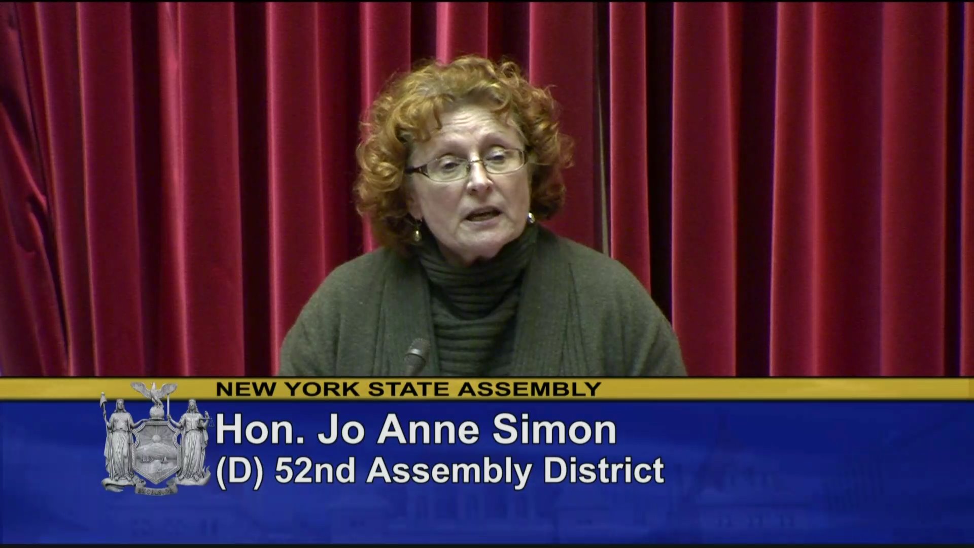 Simon Helps Pass New York State Budget