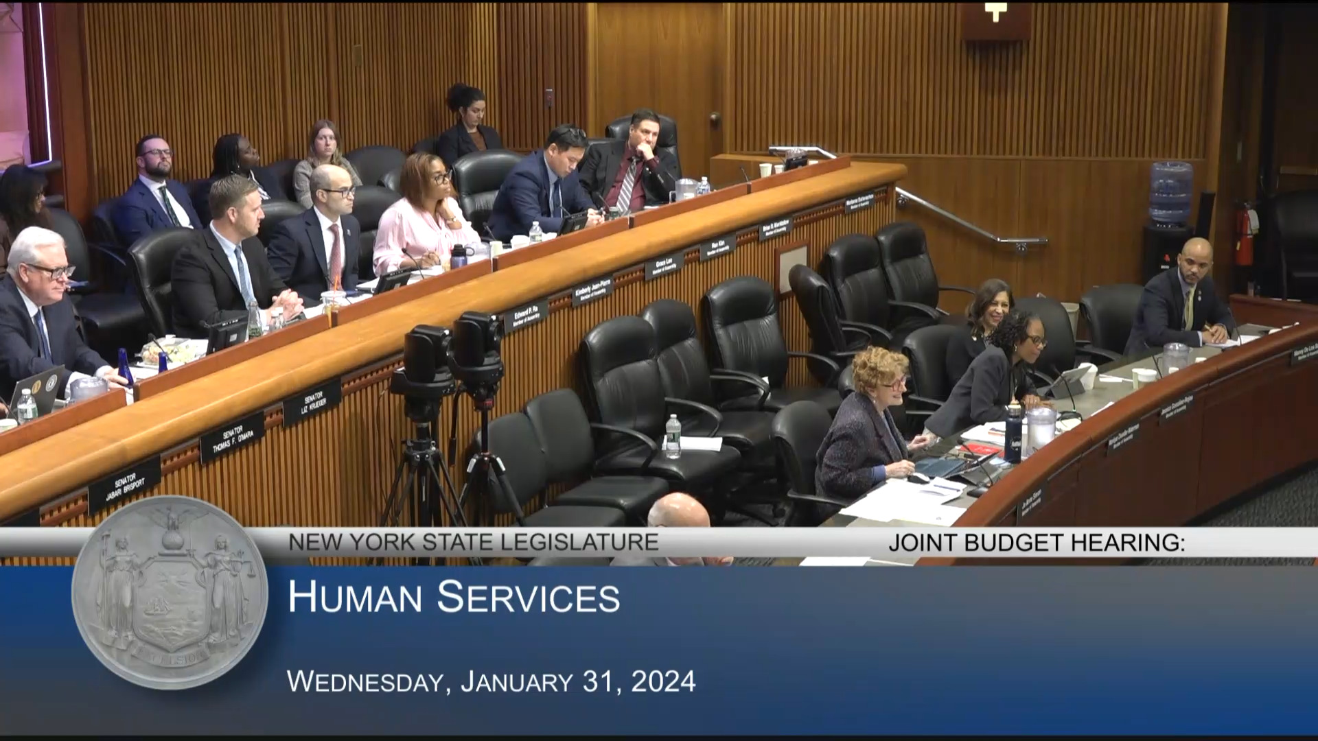 State Commissioners Testify During Budget Hearing on Human Services