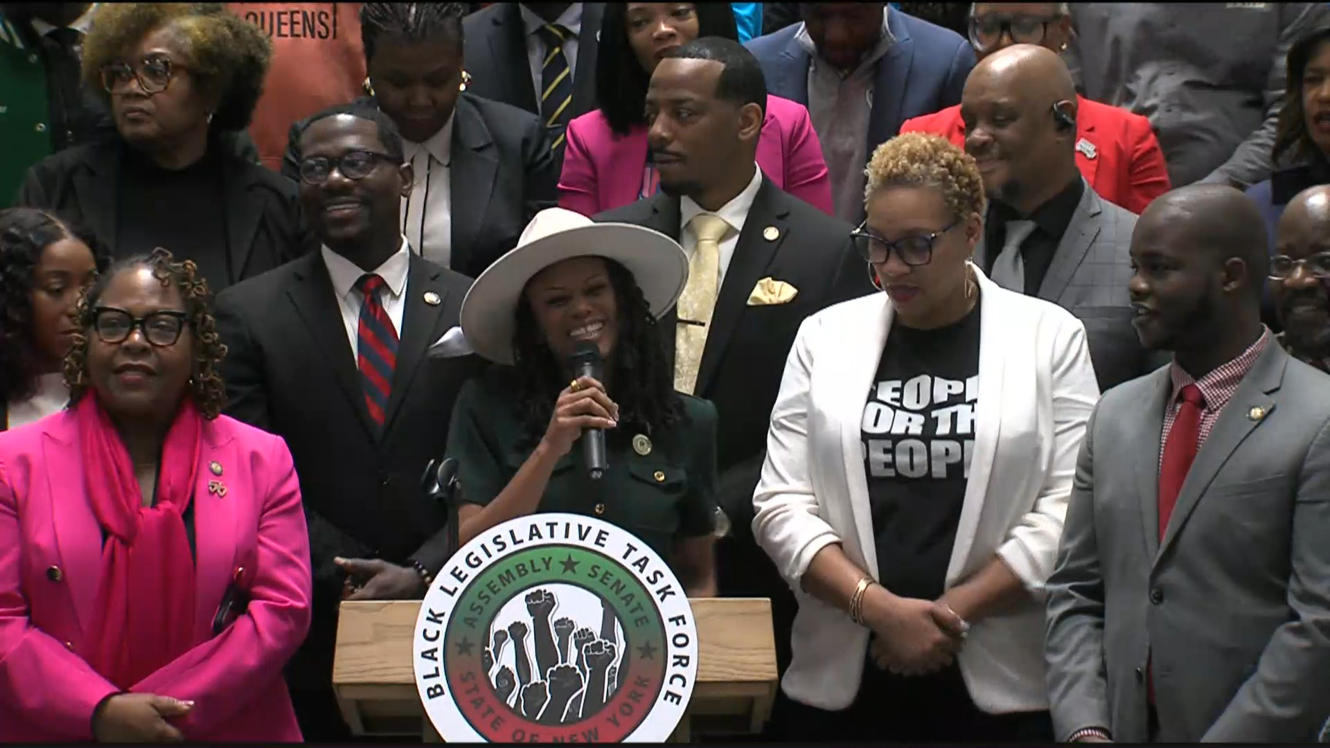 Assembly Black Task Force Rallies in Albany