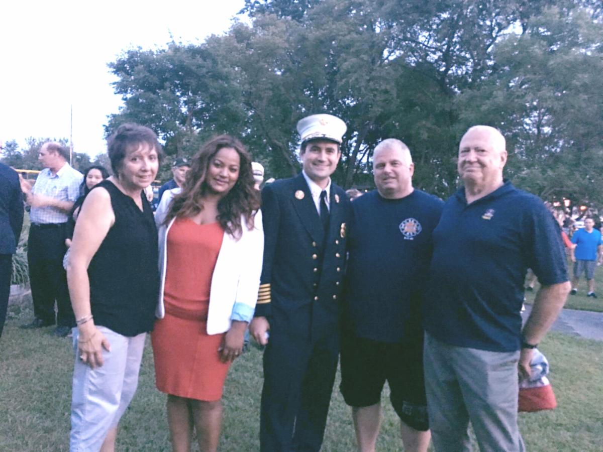 Gerrittsen Beach Property Owners' 9-11 Vigil.