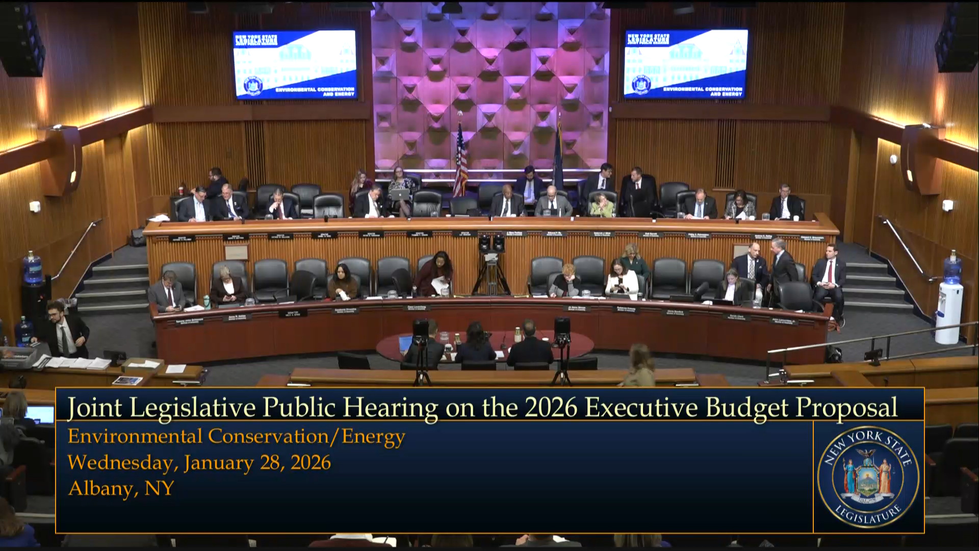 DEC Commissioner Testifies During Budget Hearing on Environmental Conservation