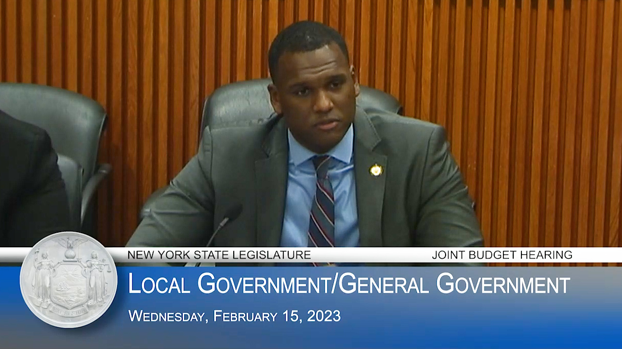 NYC Mayor Adams Testifies During Budget Hearing on Local/General Government