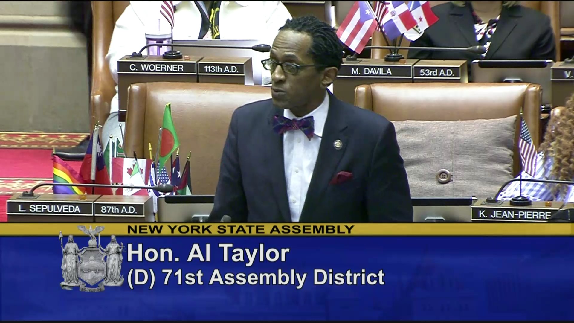 Assemblymember Taylor on Wyatt Tee Walker