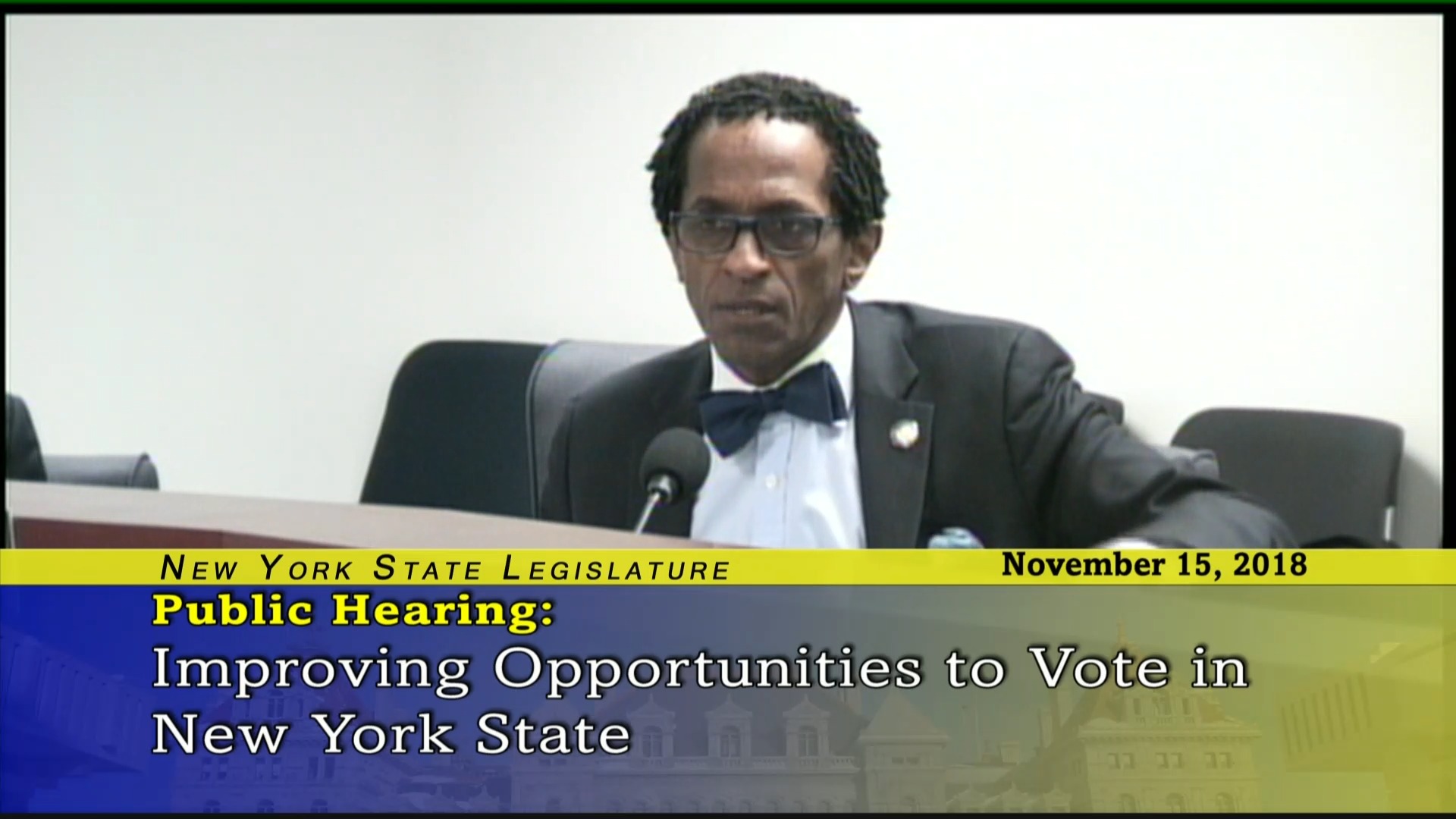 Assemblymember Taylor Discusses Voter Registration