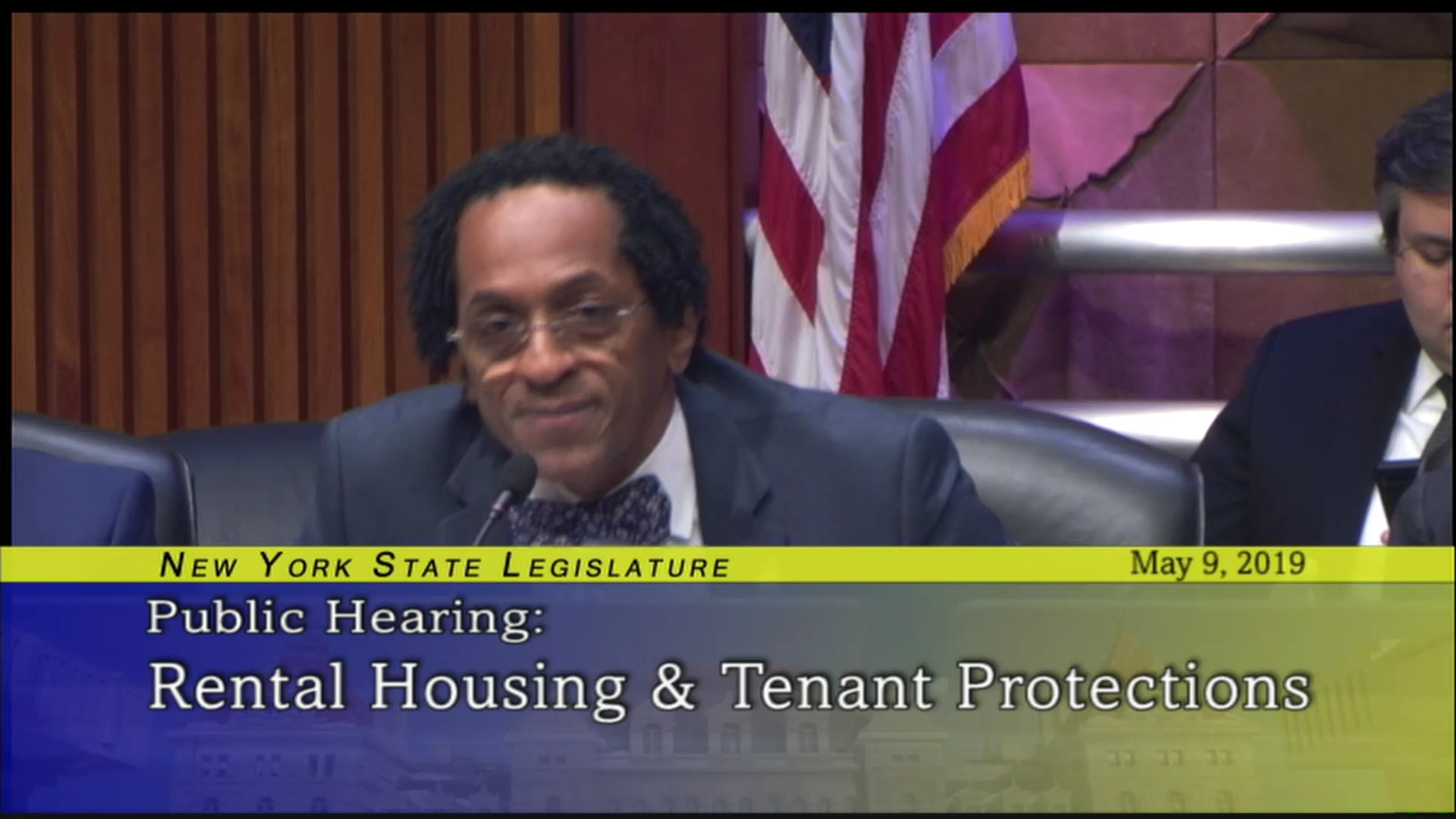 Taylor Discusses Rental Housing and Tenant Protection