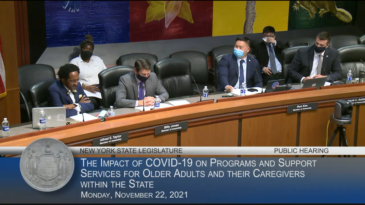 Public Hearing on the Impact of COVID-19 on Programs & Support Services for Older Adults and Caregivers