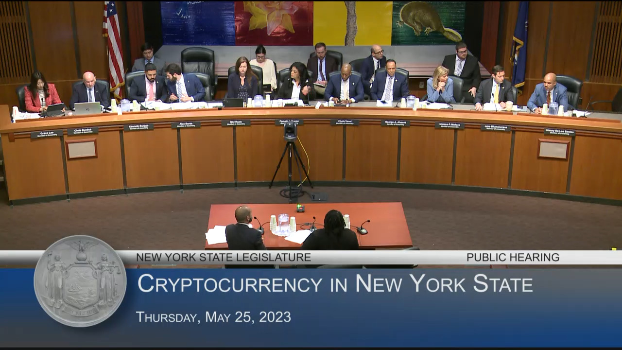 NYS Attorney General's Office Testifies at Hearing on Cryptocurrency Industry in NY