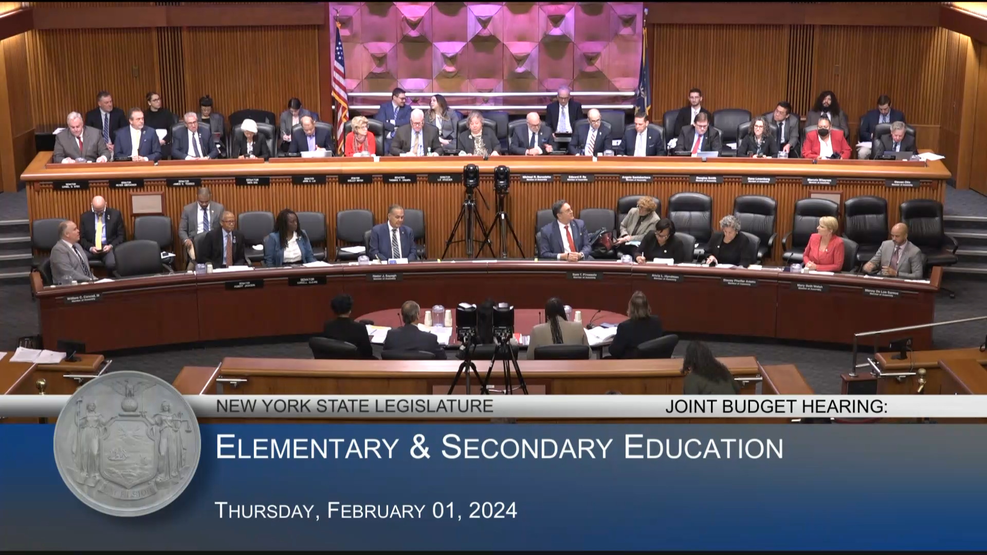 Education Commissioner Testifies During Budget Hearing on Elementary and Secondary Education